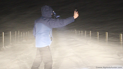 Glenshane Pass Night Blizzard & Birren Road Truck Jack Knifed - Jan 2018